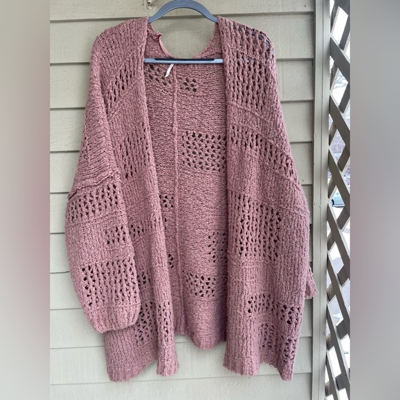 FREE PEOPLE SATURDAY MORNING CARDIGAN SIZE M/L - Picture 6 of 12